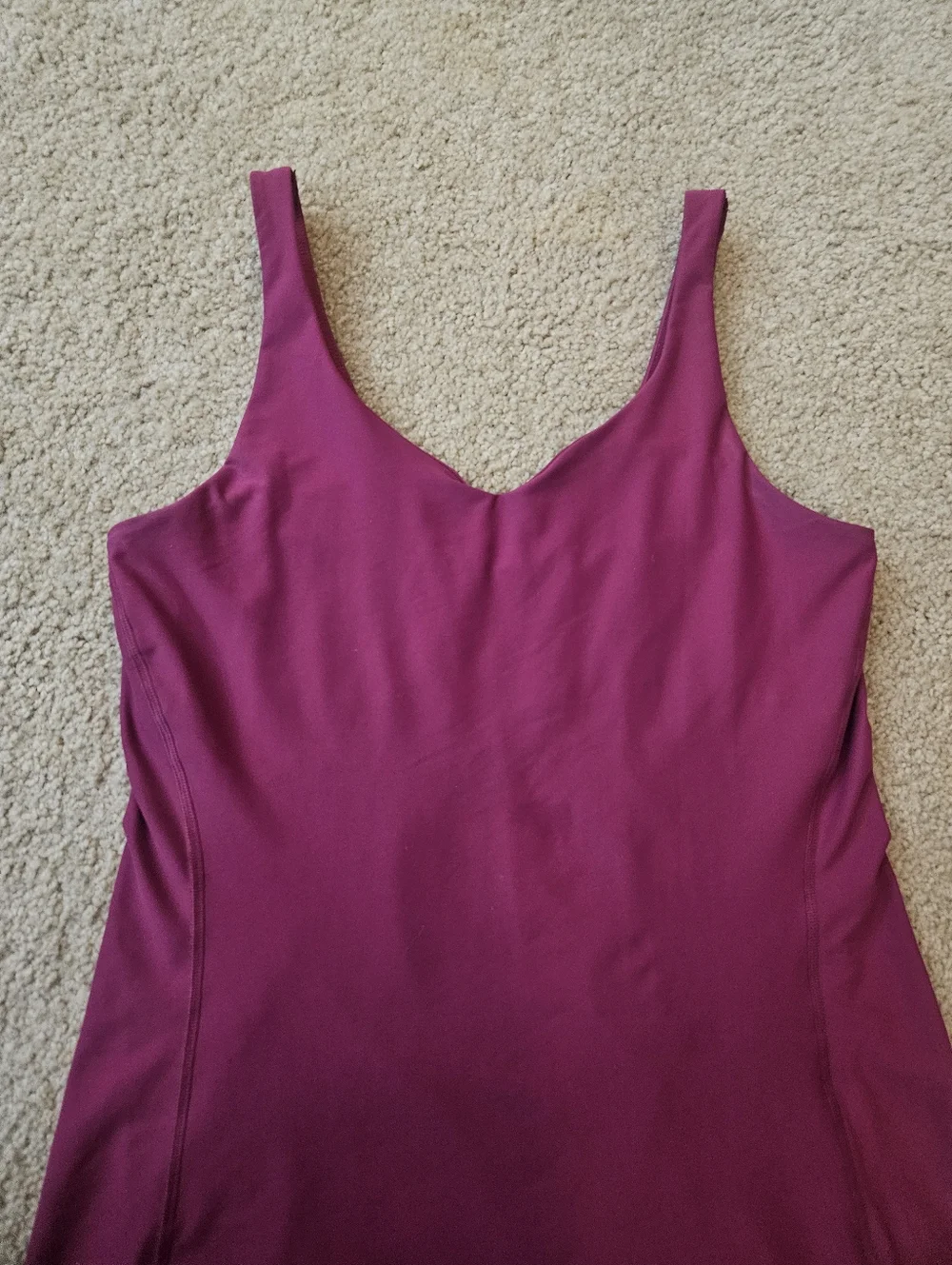 Old Navy Active Powersoft Women’s Magenta Athletic Dress with Shorts Large L - Picture 7 of 11